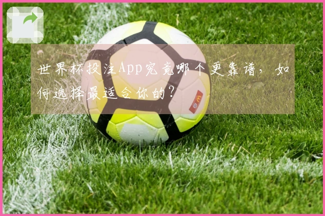 世界杯投注App究竟哪个更靠谱，如何选择最适合你的？