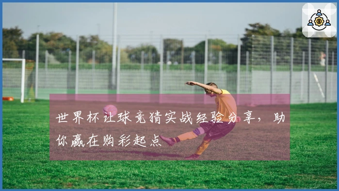 世界杯让球竞猜实战经验分享，助你赢在购彩起点