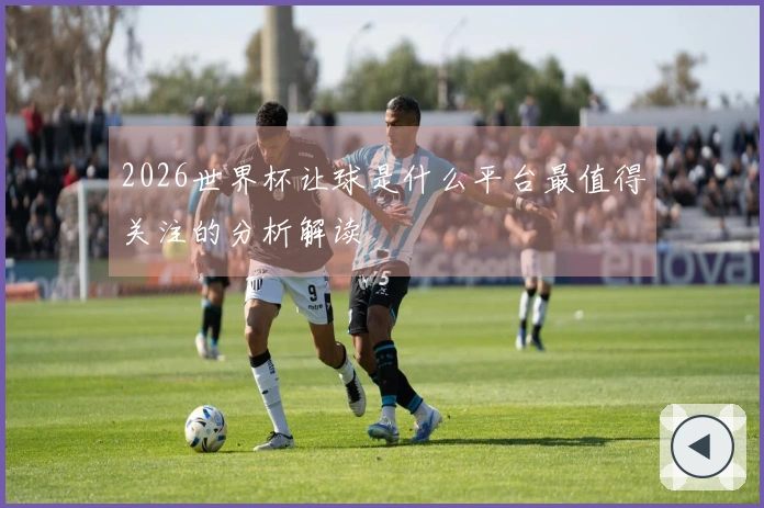 2026世界杯让球是什么平台最值得关注的分析解读